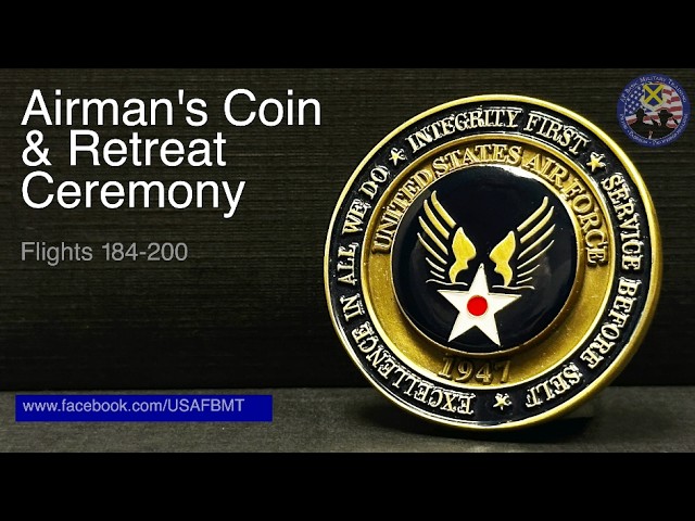 Department of the Air Force BMT Airman’s Coin Ceremony: Flights 184-200 — February 25, 2026