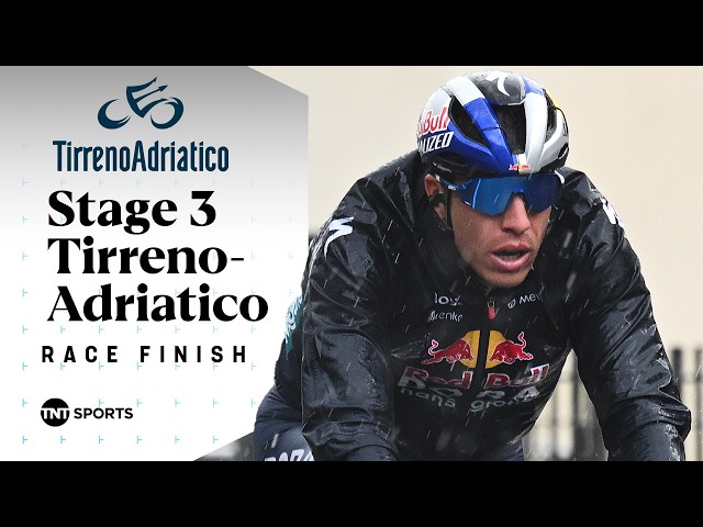 SENSATIONAL VICTORY! 🤩 | Men's Elite Stage 3 Tirreno-Adriatico 2026 Final KM's | TNT Sports Cycling