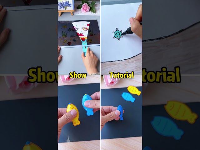 Make your own underwater world! #diy #craft #easycraft #diycraft #easydiy #craftkids #diytoys