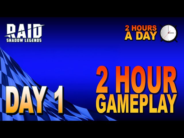 Raid Shadow Legends – 2-Hour Gameplay Day 1 Walkthrough (No Commentary)