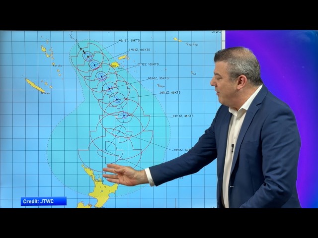 Severe Tropical Cyclone VAIANU: Fiji then NZ