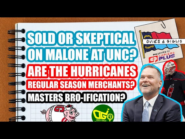 Sold? Fans React To Malone At UNC | Canes "Regular Season Merchants"? | Masters Bro-ification