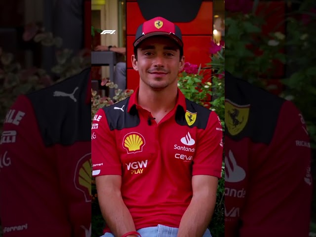 F1's finest face  #charlesleclerc #ferrari #formula1