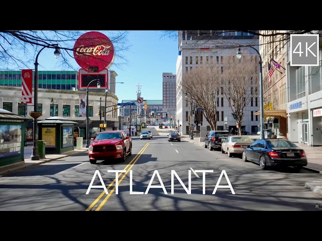 ATL Driving Tour 4K - Atlanta Georgia City Drive