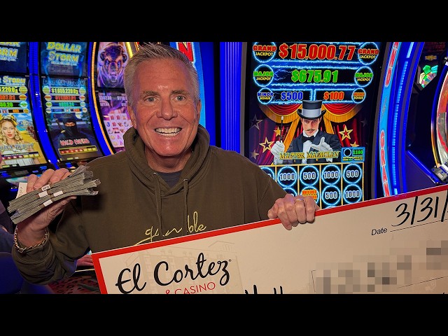 Grand Jackpot On Our First Try