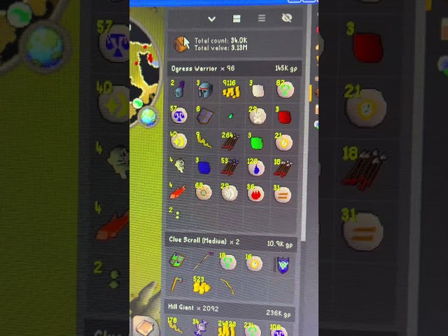 Insane Loot At Ogress Warriors In P2P #runescape #osrs #members #loot #guide #tutorial #fyp #viral