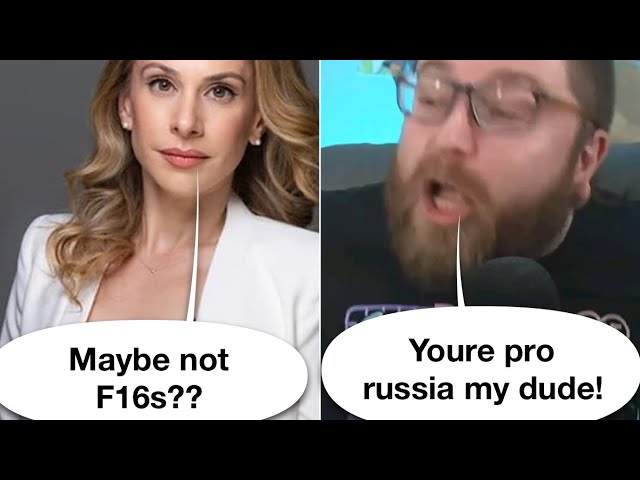 Fake anarchist Vaush smugly calls TYT "tankies" for not wanting to give Ukraine F16 jets.