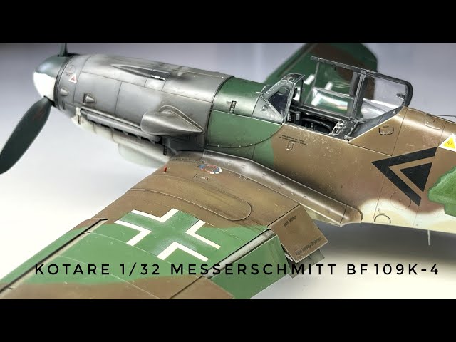First build of 2026! Kotare’s 1/32 Me109K4.