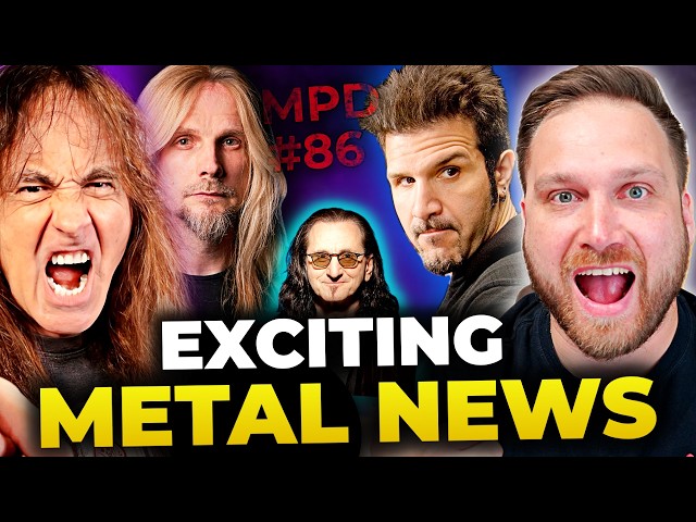 IRON MAIDEN go ALL IN 🔥 ANTHRAX scare, RUSH surprise, KING DIAMOND, RICHIE FAUKLNER & more | MPD86