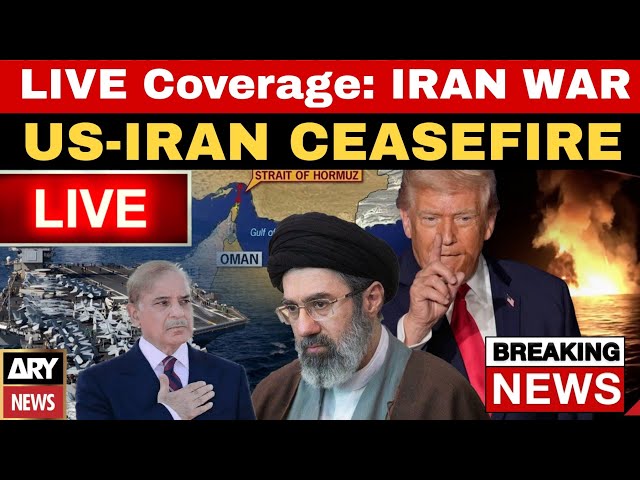 🔴 LIVE || Breaking News Coverage: IRAN WAR - Trump Deadline Countdown || ARY News Live