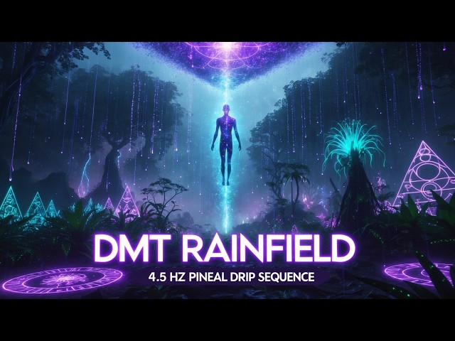 DMT Rainfield | 4.5 Hz Pineal Drip Sequence – Gateway to Inner Vision & Subconscious Expansion
