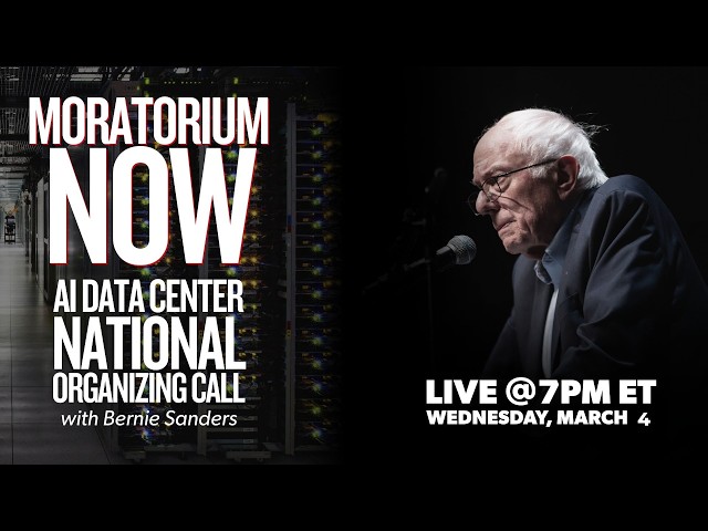 Moratorium NOW: AI Data Center National Organizing Call