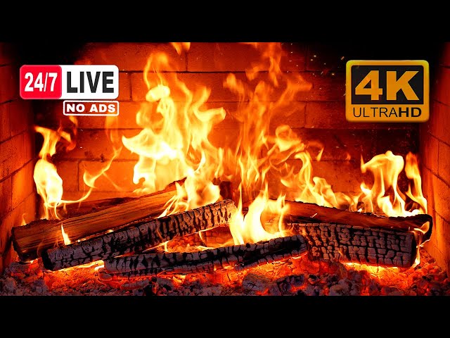 🔥 Fireplace NO ADS. Cozy Fireplace 4K Ultra HD