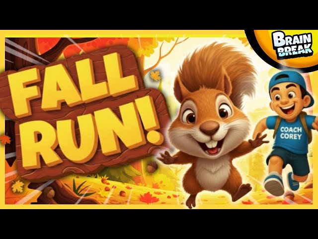 🍂 The Fall Run! 🍂 Brain Break 🍂 Fall Brain Breaks for Kids 🍂 Danny Go Inspired