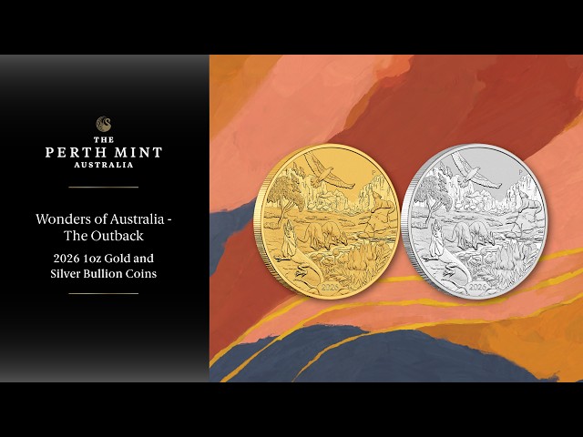 Wonders of Australia - The Outback 2026 1oz Gold and Silver Bullion Coins