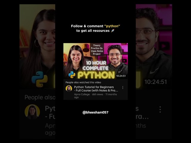 Learn Python ☠️🤯 Replace Years of Coding with Videos ☠️  #developer #coding #python