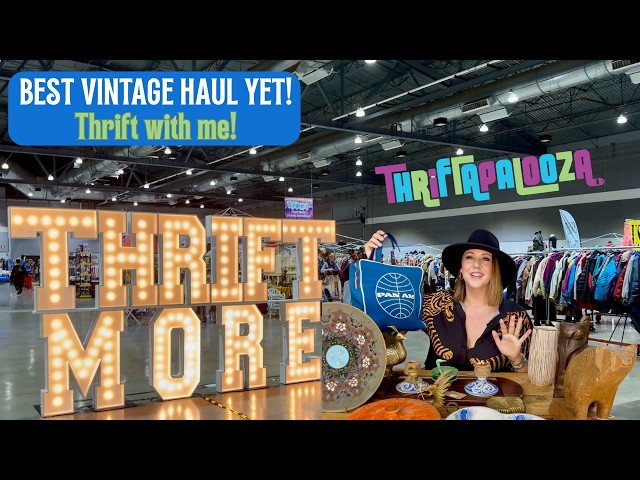 Thriftapalooza! Thrift With Me! Shop Oregon's Best Thrift Event! Reselling Vintage