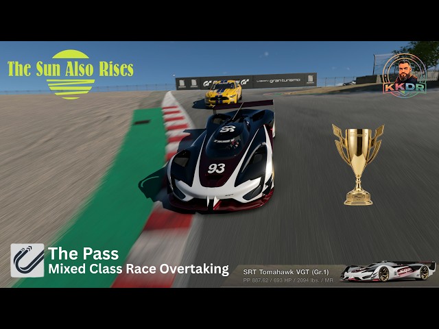 GT7 | Missions | The Sun Also Rises | The Pass | Mixed Class Race Overtaking | SRT Tomahawk VGT GR1