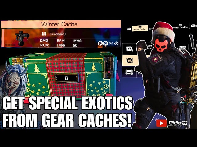 Unlocking all SPECIAL EXOTIC & NAMED Items in the Krampus Winter Event?! 👹❄️