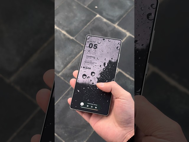 Black Vision Raindrop Setup on Android.  #androidsetup #s26ultra
