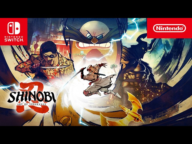 SHINOBI: Art of Vengeance – SEGA Villains Stage DLC Gameplay – Nintendo Switch
