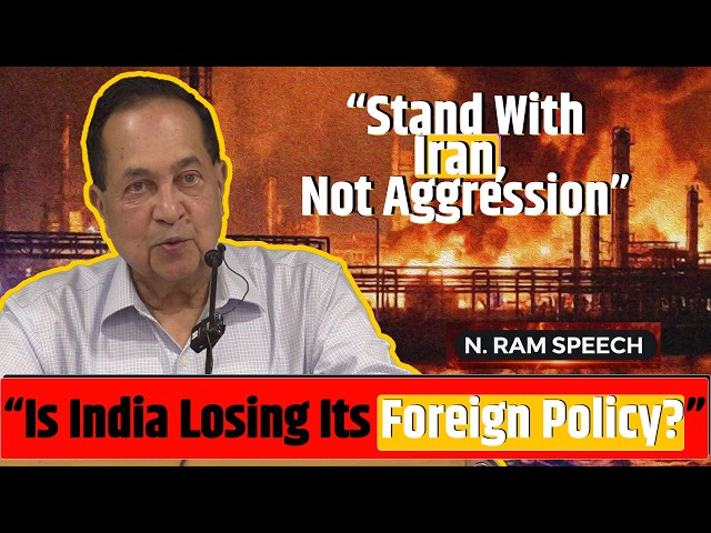 From Non-Alignment to Alignment? N. Ram on India’s Changing Foreign Policy