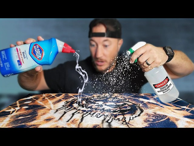 Learn How To Create Jaw-Dropping Bleach Art & Airbrush Designs LIVE! 🔥 Step-by-Step DIY Hacks