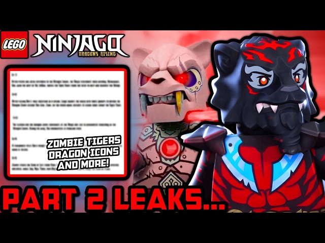 Revisiting THESE Season 4 Part 2 Leaks... 🐯 Ninjago Dragons Rising Season 4 Part 2 Alleged Leaks!