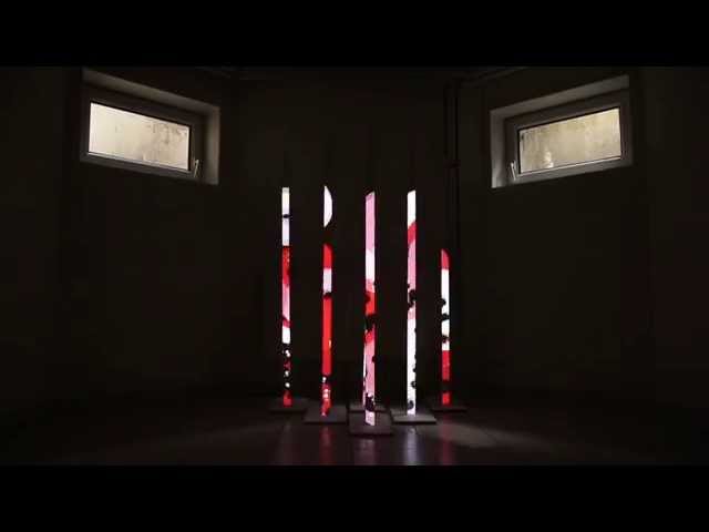 Projection Mapping  - "Red Forest" [ with After Effects ]