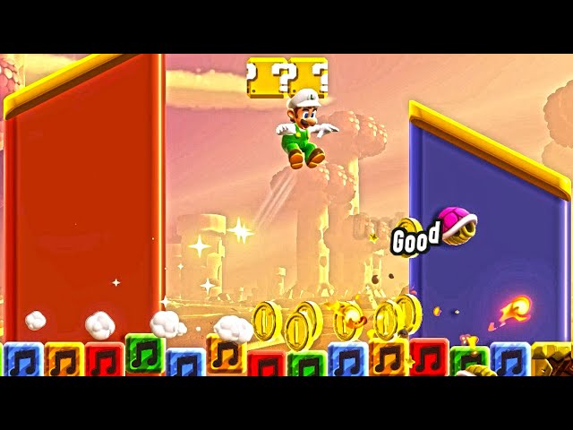 Super Mario Bros Wonder Free To Use Gameplay No Copyright FOR TIKTOK & YOUTUBE No Commentary #3