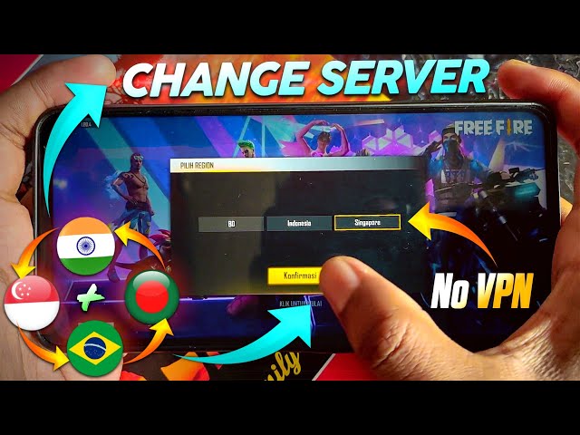 How To Change Free Fire Server Without Vpn