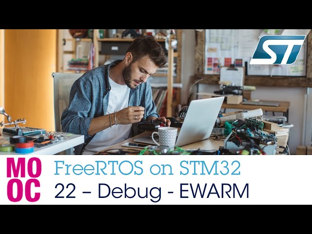FreeRTOS on STM32 - 22 Debug support - EWARM