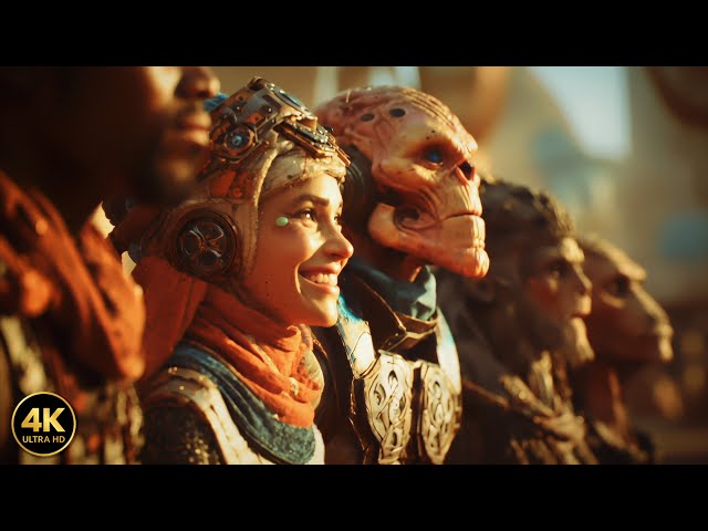 Echo and Flow – Desert Reggae Ritual | Cinematic Sci-Fi Music Video