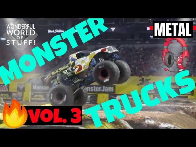 Monster Jam | Monster Truck Compilation Vol.3| Rock: Metal Music | Suite Clarity - Revelation 720 HD