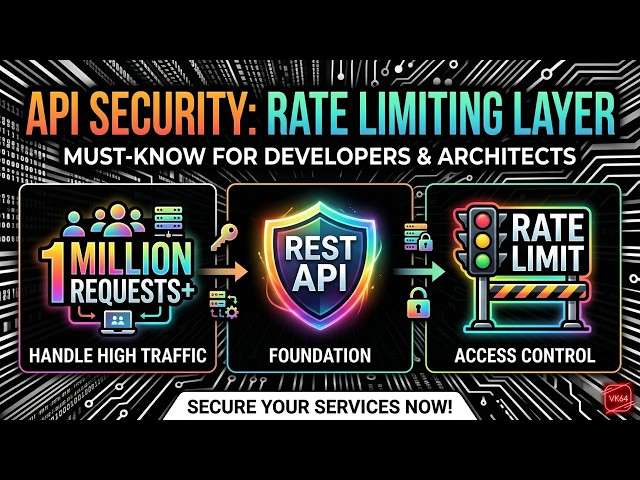 REST API Security Layers: Rate Limiting Explained to Protect Your APIs (Tamil)