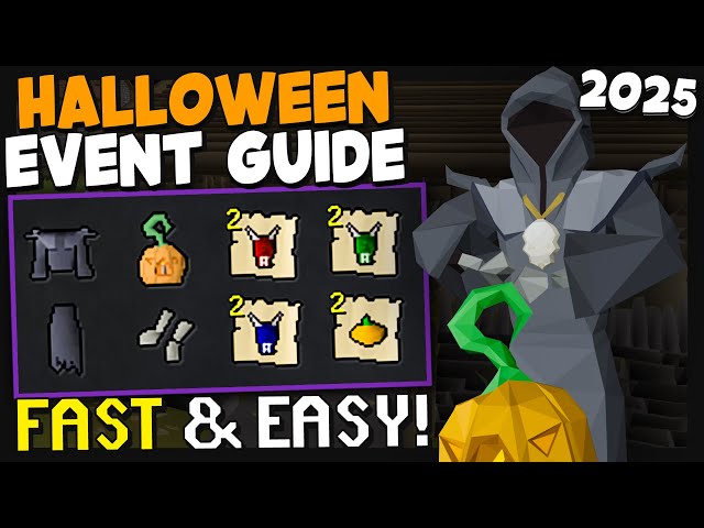 OSRS Halloween Event Guide (2025) - FAST & EASY! | Old School RuneScape Holiday Guide How-to