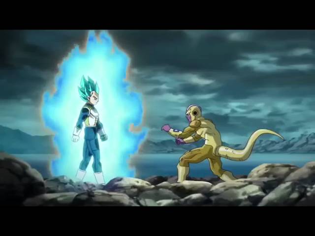 SSGSS Vegeta Vs Golden Frieza