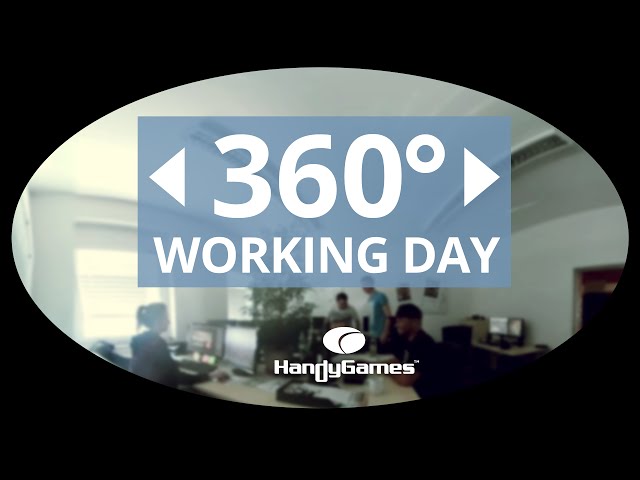 360° working day at HandyGames Company