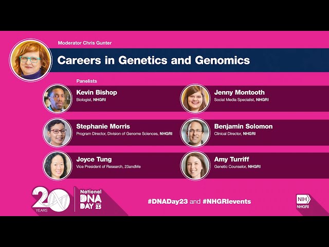 Careers in Genetics and Genomics