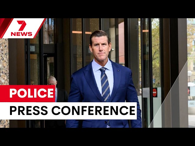 Australian Federal Police press conference on Ben Roberts-Smith arrest | 7NEWS