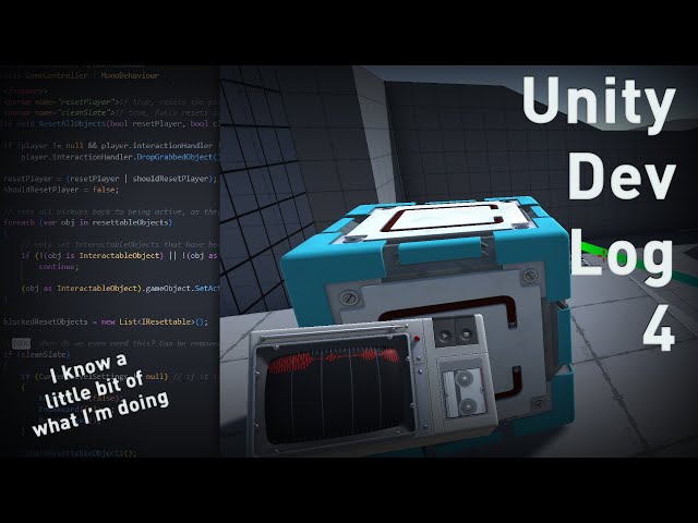 Unity Dev Log 4: Maybe Gameplay Feature Complete!