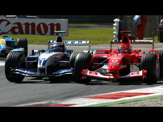 Michael Schumacher vs Juan Pablo Montoya - Monza 2003
