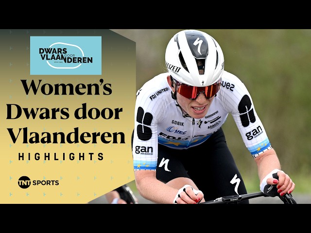 PHOTO FINISH THRILLER! 📸 | 2026 Women's Dwars door Vlaanderen Race Highlights | TNT Sports Cycling