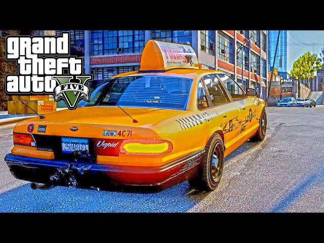 Calm Relaxing Jazz Music Taxi Drive Around Liberty City Preservation Project Mod Gta 5