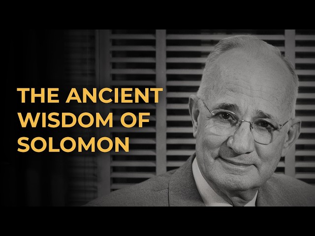 The Secret WISDOM of King Solomon | Napoleon Hill