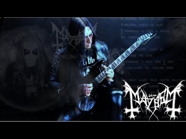 Mayhem - Freezing Moon Guitar Solo Cover