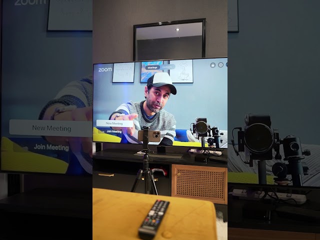 Using ZOOM on your APPLE TV! #zoom #appletv