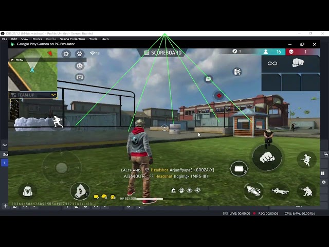 Google Play Emulator Free Fire ESP Line | Aimbot | PAIDFF