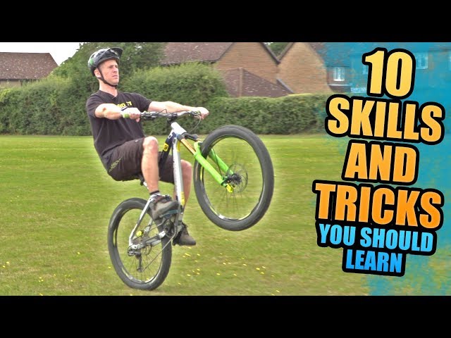 10 MOUNTAIN BIKE SKILLS AND TRICKS YOU SHOULD LEARN!