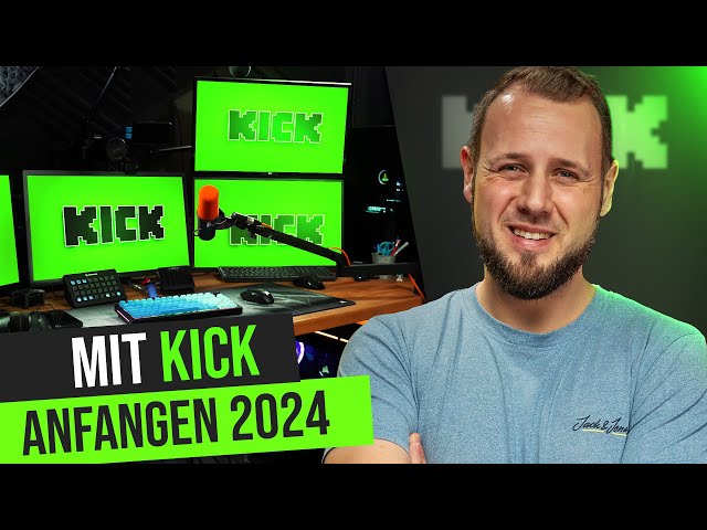 KICK STREAM einrichten TUTORIAL für ANFÄNGER (2024)